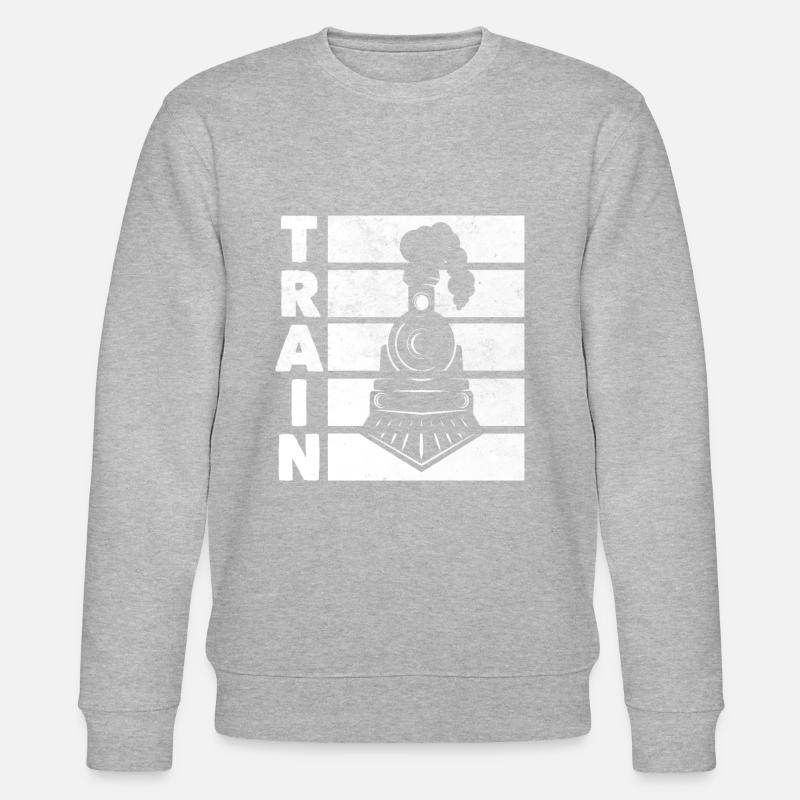 Train - Sweat bio CHANGER Stanley/Stella Unisexe - gris chiné