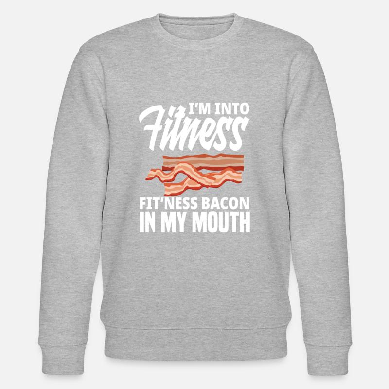 Bacon - Stanley/Stella CHANGER Unisex Organic Sweatshirt - heather grey