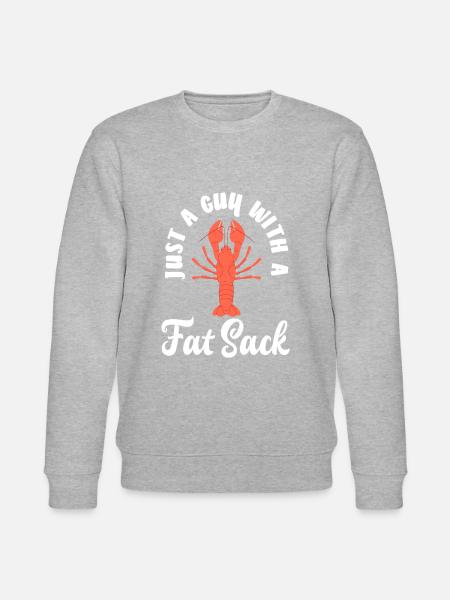 Crawfish Lover Gift - Stanley/Stella CHANGER Unisex Organic Sweatshirt - heather grey