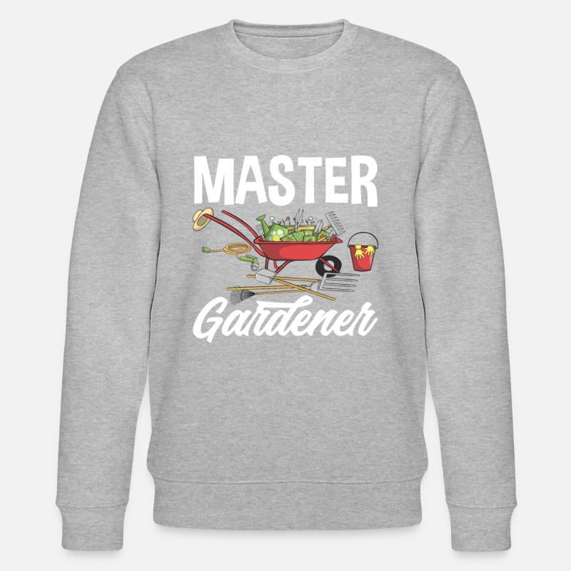 Garden Master - Stanley/Stella CHANGER Unisex Organic Sweatshirt - heather grey