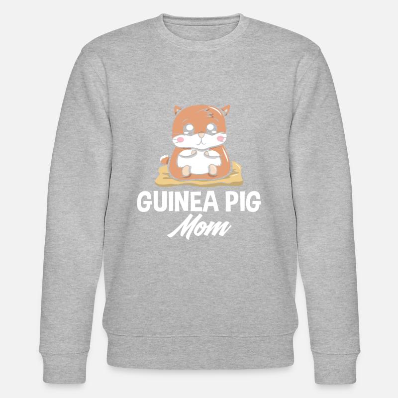 Maman cochon d’Inde - Sweat bio CHANGER Stanley/Stella Unisexe - gris chiné