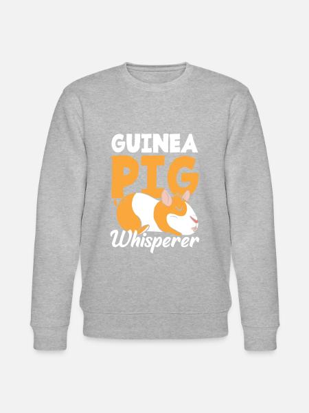 Guinea Pig Whisperer - Stanley/Stella CHANGER Unisex Organic Sweatshirt - heather grey