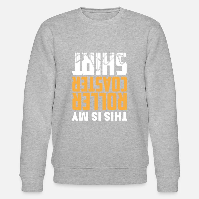 Achterbahn - Stanley/Stella Unisex Bio-Sweatshirt CHANGER  - Grau meliert