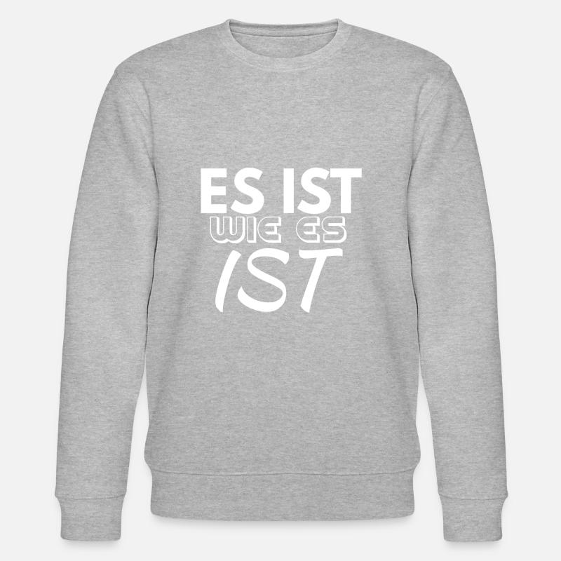 C’est comme ça - Sweat bio CHANGER Stanley/Stella Unisexe - gris chiné