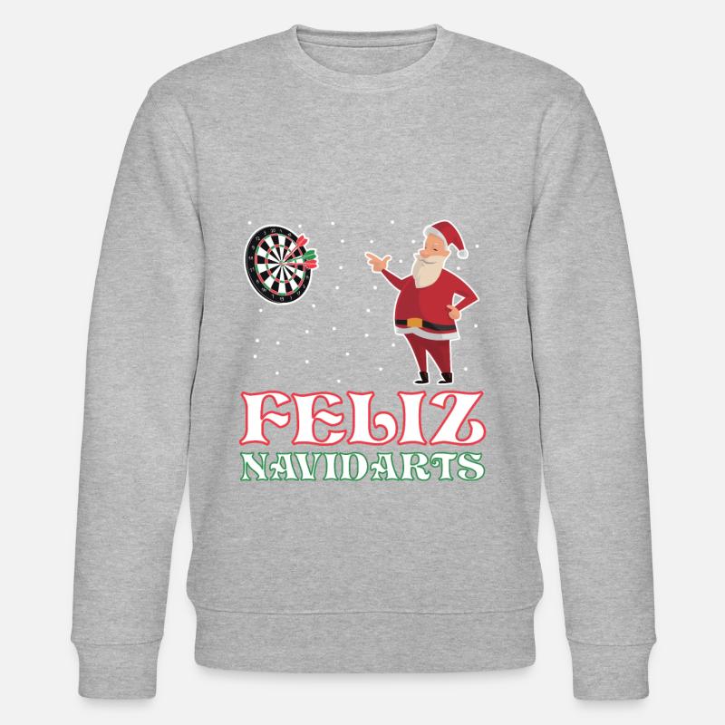 Feliz Navidarts - Stanley/Stella Unisex Bio-Sweatshirt CHANGER  - Grau meliert