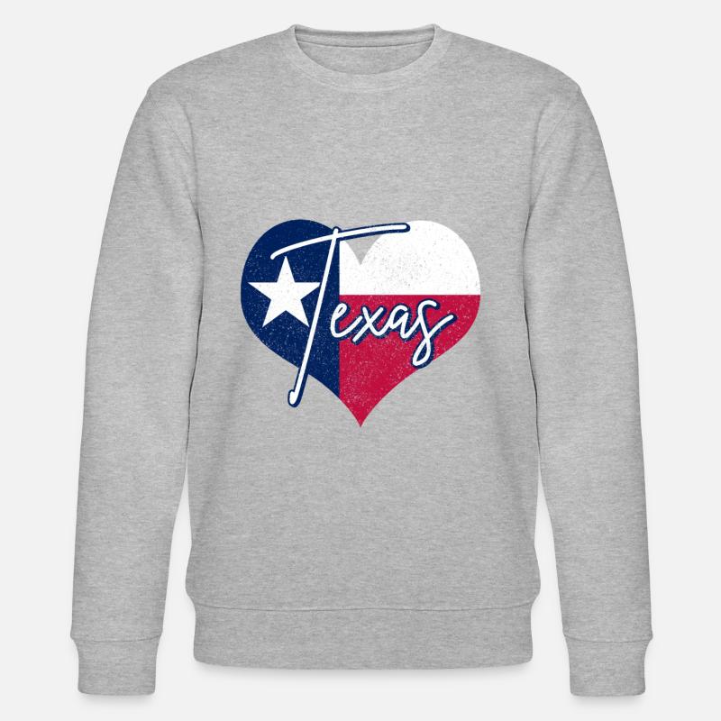 Texas - Sweat bio CHANGER Stanley/Stella Unisexe - gris chiné