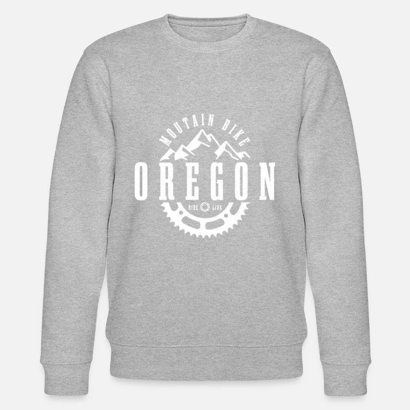 Oregon - Stanley/Stella Unisex Bio-Sweatshirt CHANGER  - Grau meliert