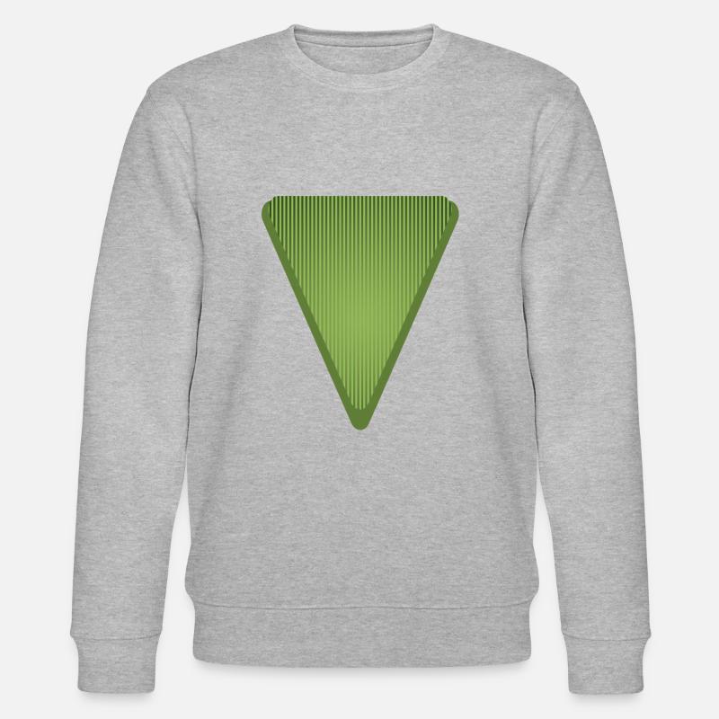 Abstrakt - Stanley/Stella Unisex Bio-Sweatshirt CHANGER  - Grau meliert