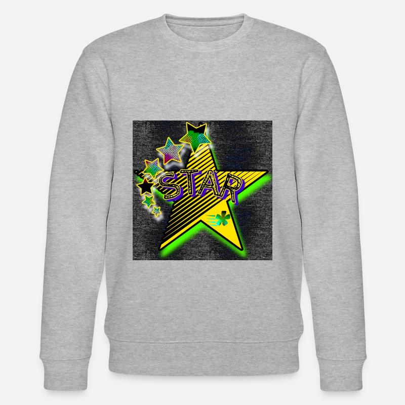 ÉTOILE - STERNCHEN - Sweat bio CHANGER Stanley/Stella Unisexe - gris chiné