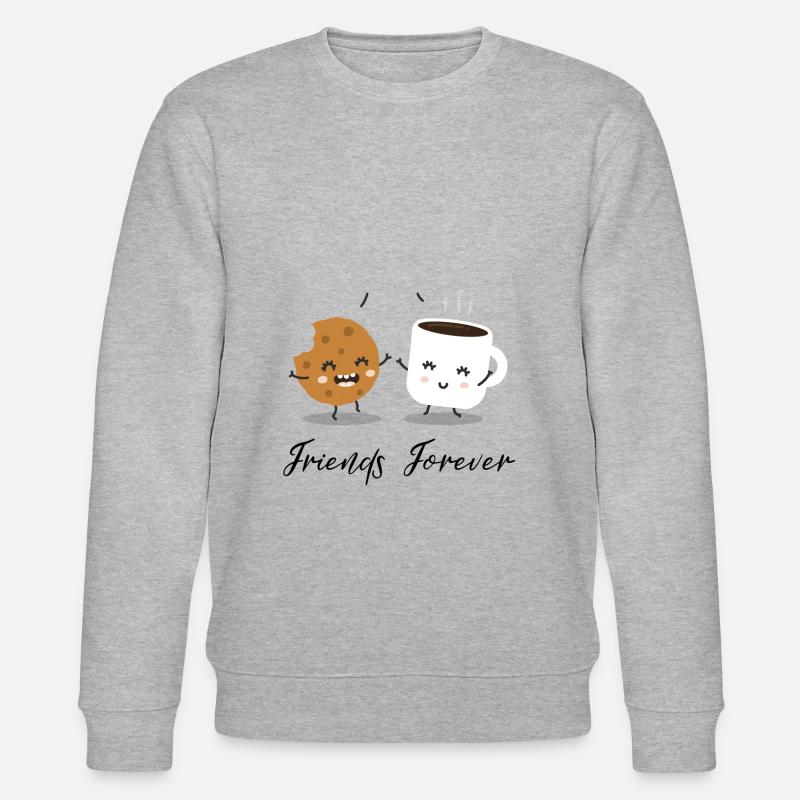Freunde - Stanley/Stella Unisex Bio-Sweatshirt CHANGER  - Grau meliert