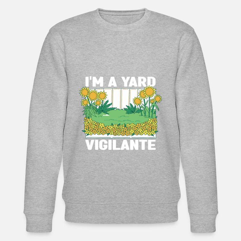 Landschaftsgärtner - Stanley/Stella Unisex Bio-Sweatshirt CHANGER  - Grau meliert