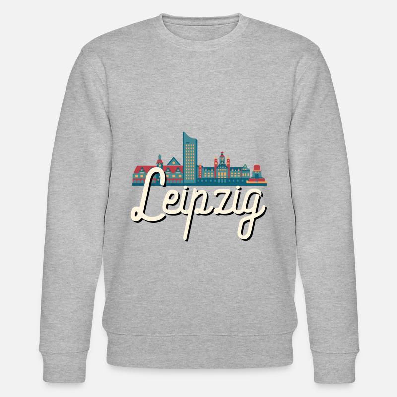 Leipzig - Stanley/Stella Unisex Bio-Sweatshirt CHANGER  - Grau meliert