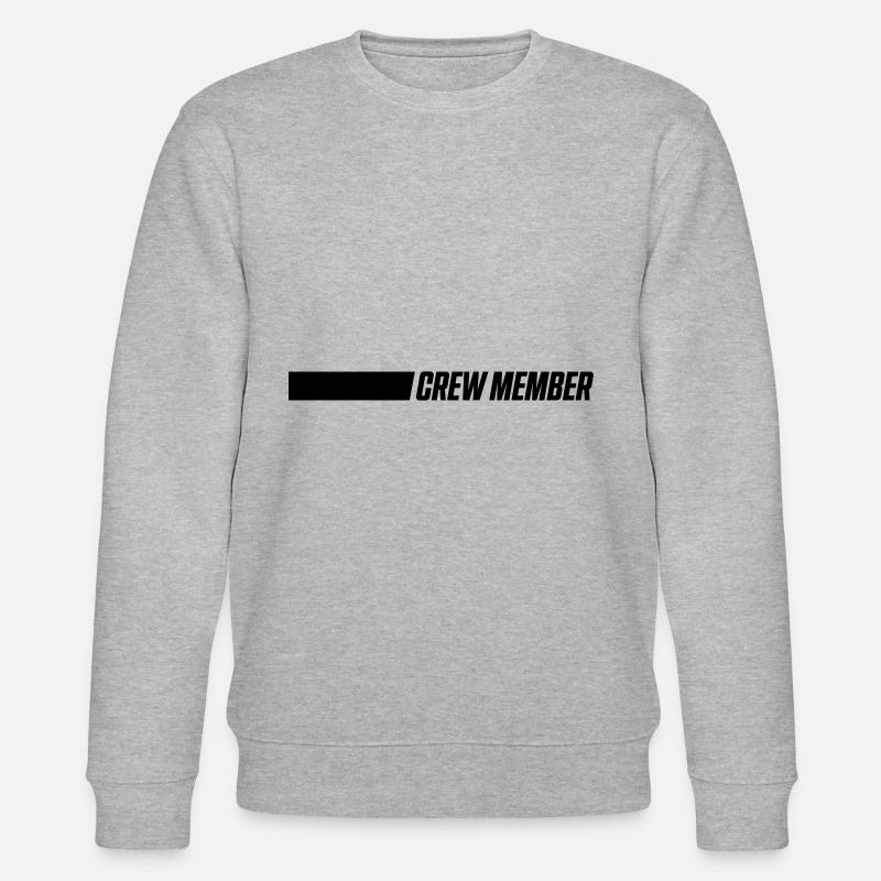 crew member - Sweat bio CHANGER Stanley/Stella Unisexe - gris chiné
