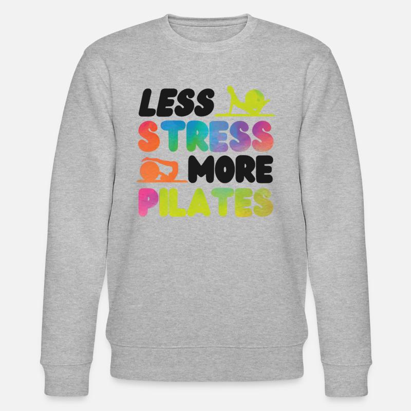 Instructeur de Pilates Enseignant - Sweat bio CHANGER Stanley/Stella Unisexe - gris chiné