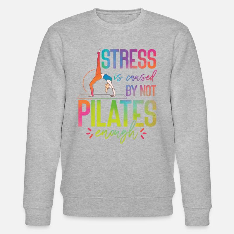 Instructeur de Pilates Enseignant - Sweat bio CHANGER Stanley/Stella Unisexe - gris chiné