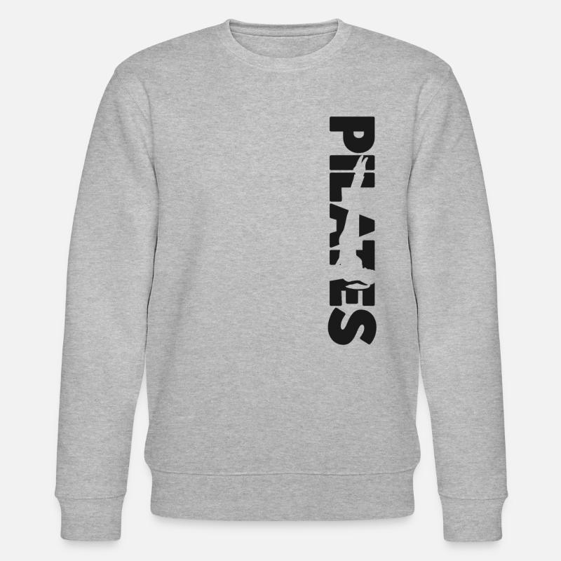 Pilates Instructor Teacher Pilates - Stanley/Stella Unisex Bio-Sweatshirt CHANGER  - Grau meliert