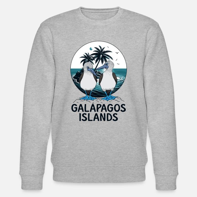 Galapagos Islands - Stanley/Stella Unisex Bio-Sweatshirt CHANGER - Grau meliert