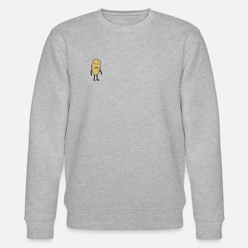 Angry Potatoe - Stanley/Stella Unisex Bio-Sweatshirt CHANGER  - Grau meliert