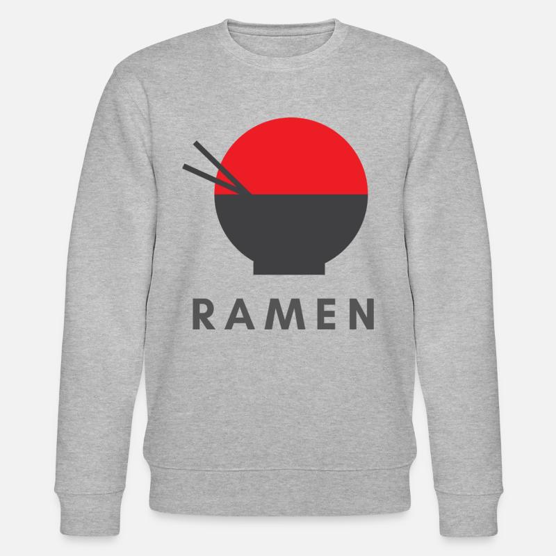 Ramen - Stanley/Stella Unisex Bio-Sweatshirt CHANGER  - Grau meliert