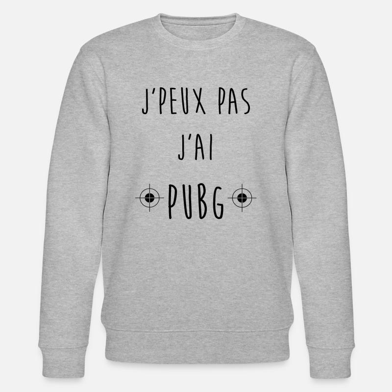 ICH KANN NICHT. - Stanley/Stella Unisex Bio-Sweatshirt CHANGER  - Grau meliert