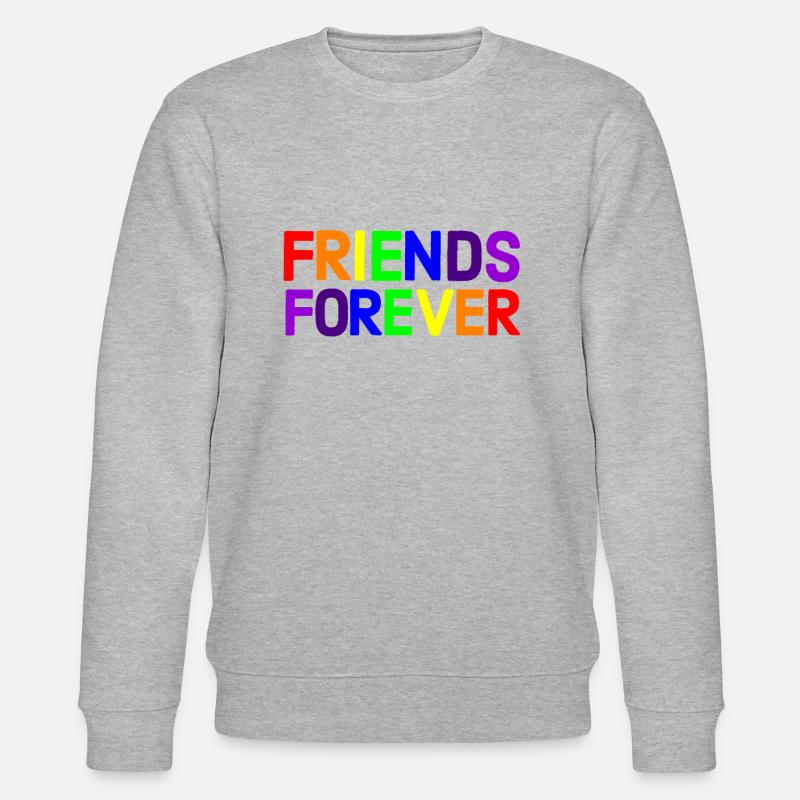 Rainbow, Rainbow, Rainbow, Rainbow, Rainbow - Stanley/Stella CHANGER Unisex Organic Sweatshirt - heather grey