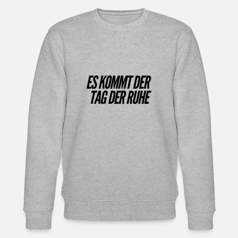 die ewige Ruhe - Stanley/Stella Unisex Bio-Sweatshirt CHANGER  - Grau meliert