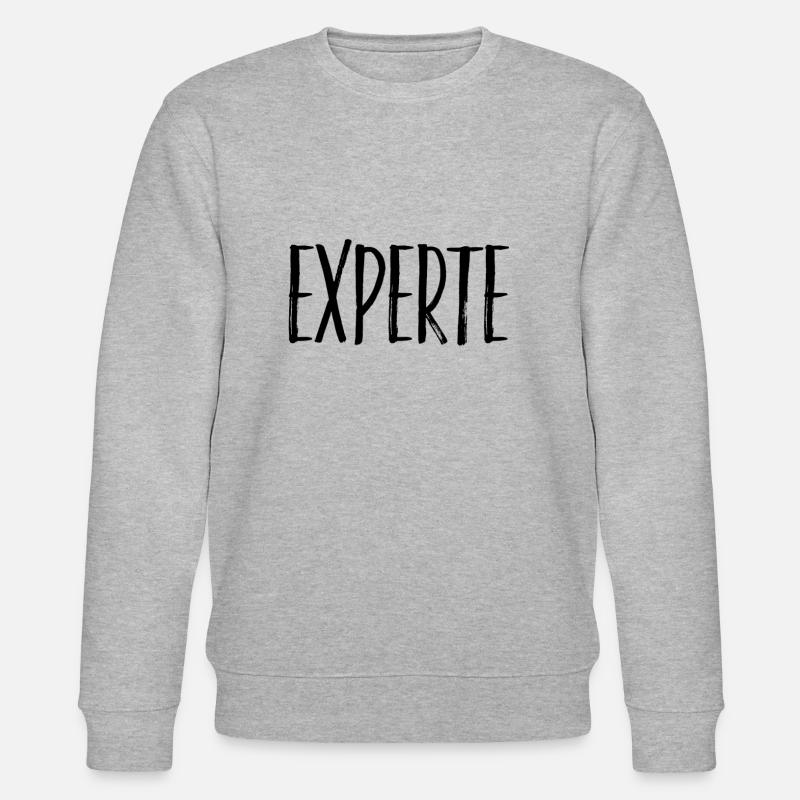 Experte - Stanley/Stella Unisex Bio-Sweatshirt CHANGER  - Grau meliert