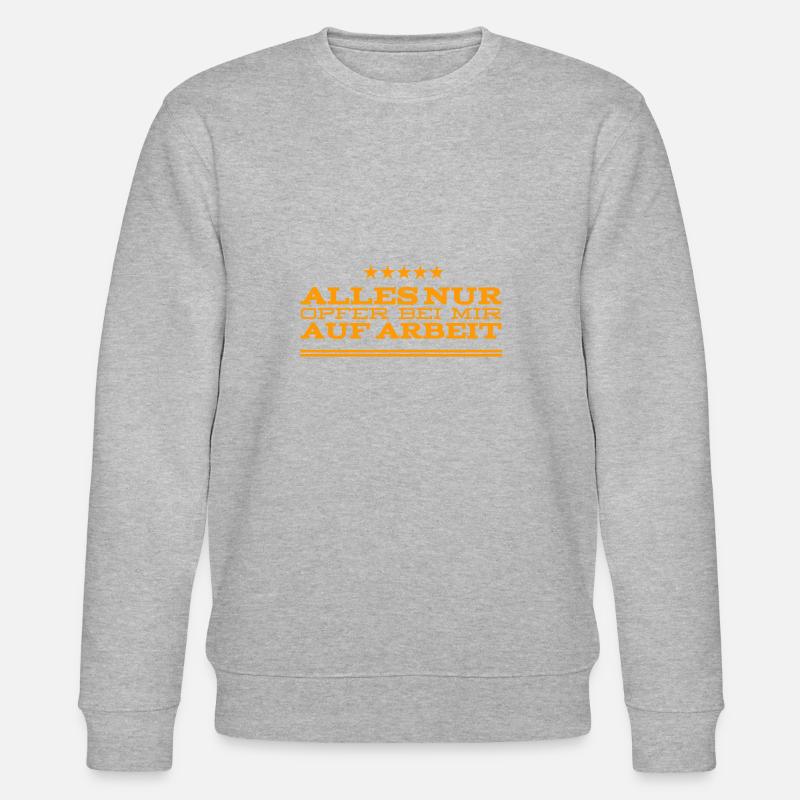 die Kollegen - Stanley/Stella Unisex Bio-Sweatshirt CHANGER  - Grau meliert