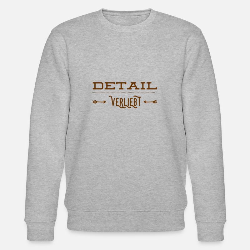 Details sind mein Ding - Stanley/Stella Unisex Bio-Sweatshirt CHANGER  - Grau meliert