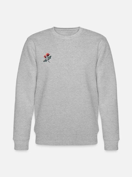 Polygone rose - Sweat bio CHANGER Stanley/Stella Unisexe - gris chiné