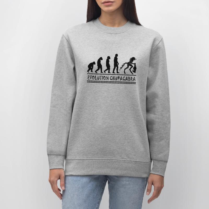 Cryptozoologistes Chupacabra Créatures Évolution Sweat bio CHANGER Stanley/Stella Unisexe