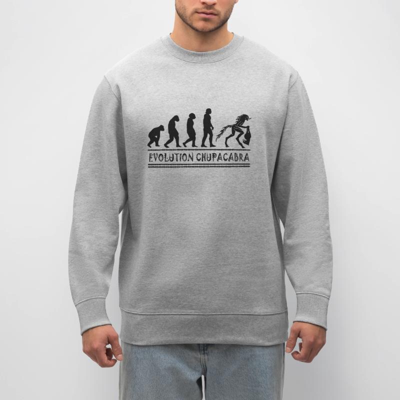 Cryptozoologistes Chupacabra Créatures Évolution Sweat bio CHANGER Stanley/Stella Unisexe
