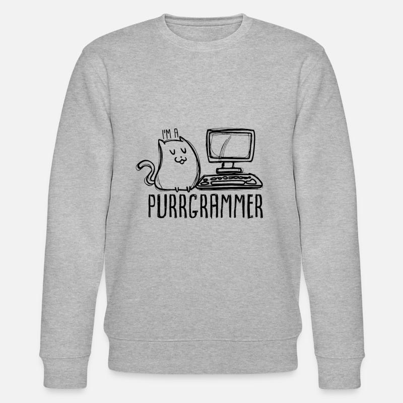 programmeur - Sweat bio CHANGER Stanley/Stella Unisexe - gris chiné