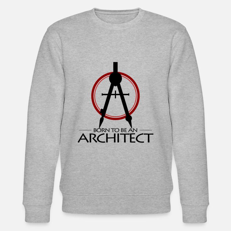 Architekt - Stanley/Stella Unisex Bio-Sweatshirt CHANGER  - Grau meliert