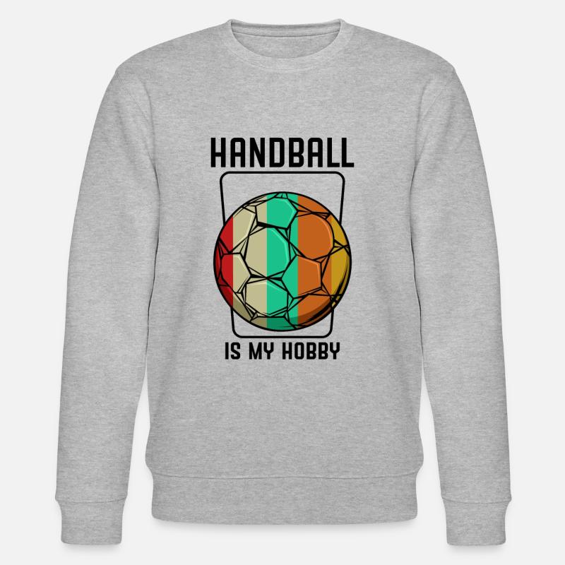 Handball - Stanley/Stella Unisex Bio-Sweatshirt CHANGER  - Grau meliert