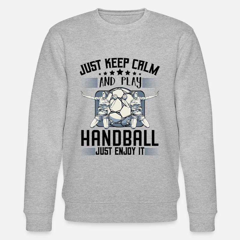 Handball - Stanley/Stella Unisex Bio-Sweatshirt CHANGER  - Grau meliert