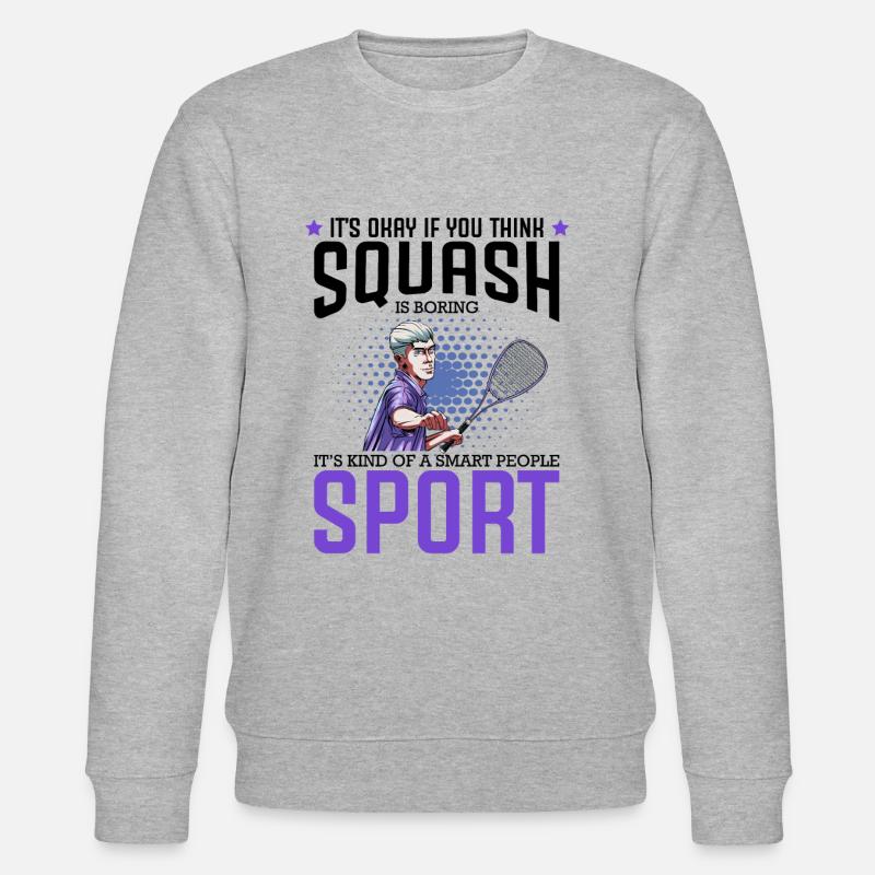 Squash - Stanley/Stella Unisex Bio-Sweatshirt CHANGER  - Grau meliert