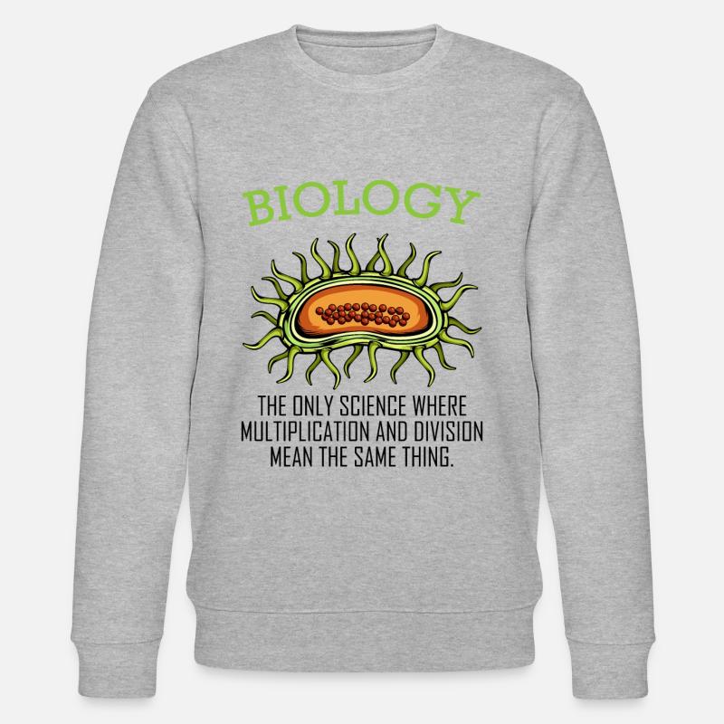 Biologe - Stanley/Stella Unisex Bio-Sweatshirt CHANGER  - Grau meliert