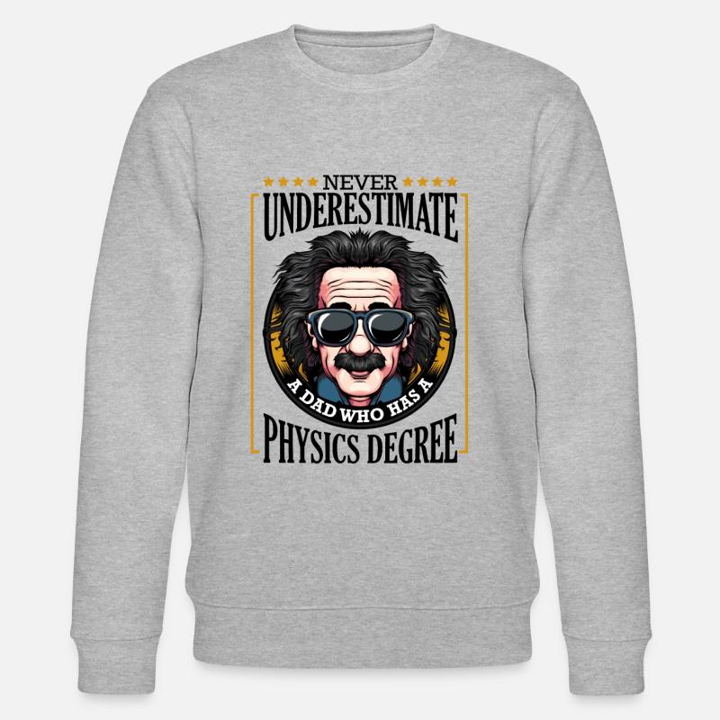 Physiker - Stanley/Stella Unisex Bio-Sweatshirt CHANGER  - Grau meliert
