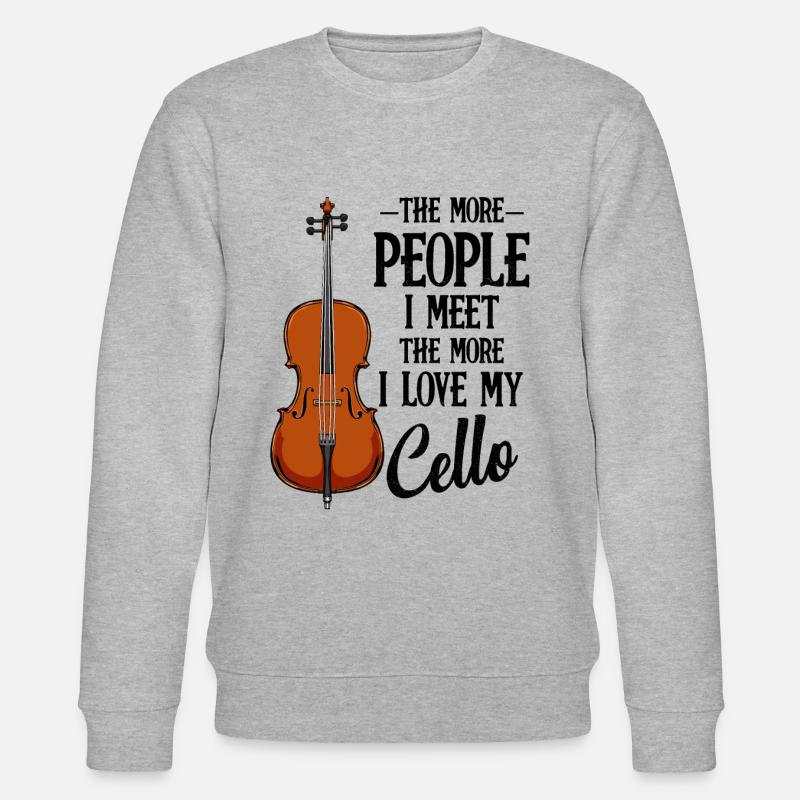 Cello - Stanley/Stella Unisex Bio-Sweatshirt CHANGER  - Grau meliert