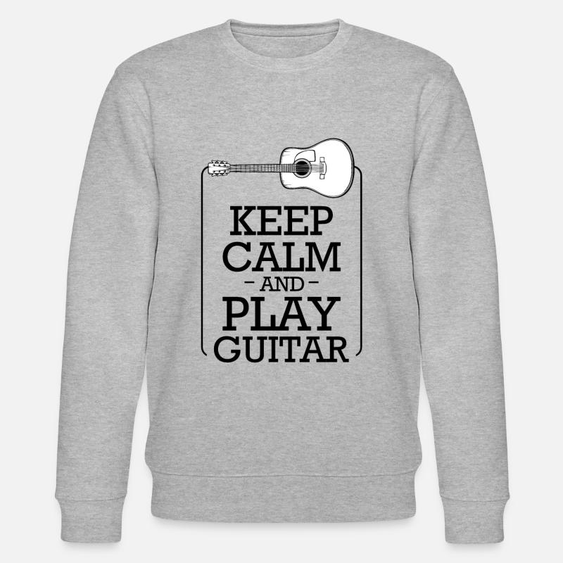Gitarre - Stanley/Stella Unisex Bio-Sweatshirt CHANGER  - Grau meliert
