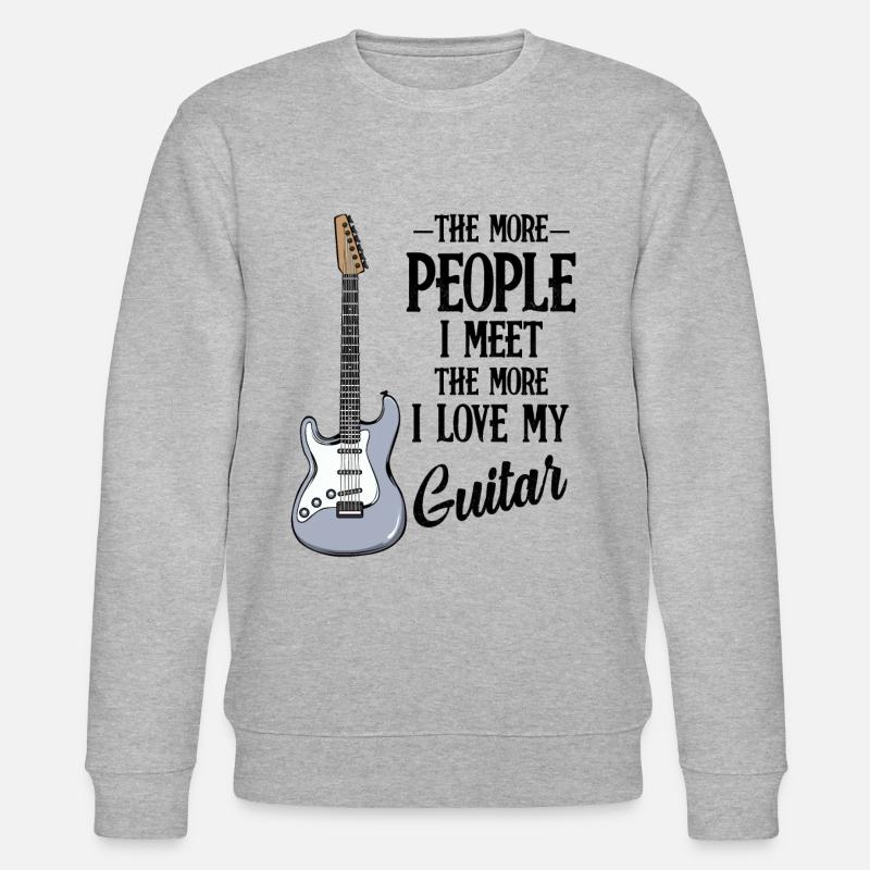 guitar - Stanley/Stella CHANGER Unisex Organic Sweatshirt - heather grey