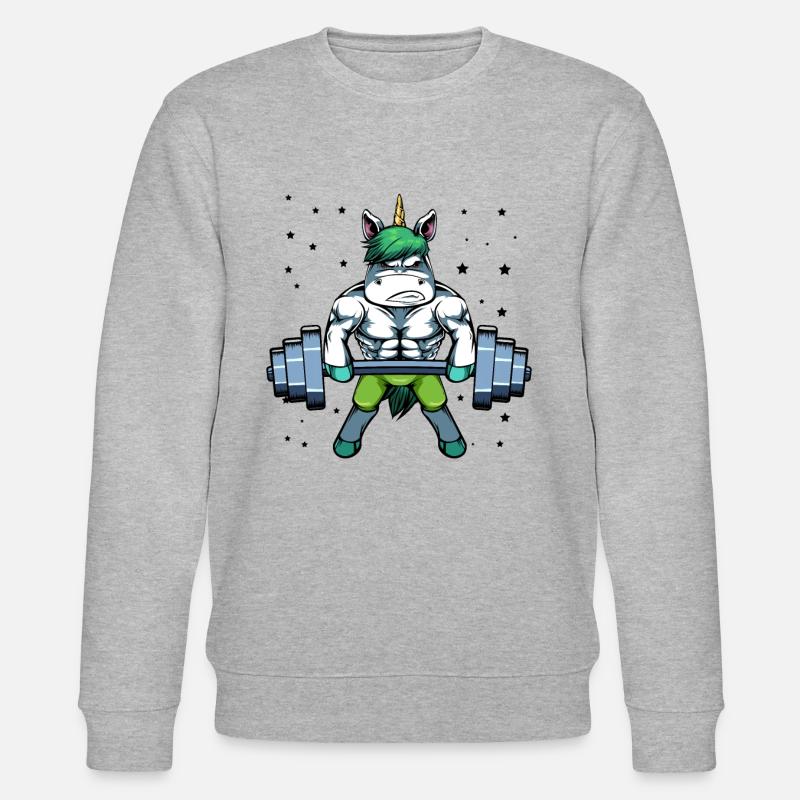 Licorne - Sweat bio CHANGER Stanley/Stella Unisexe - gris chiné