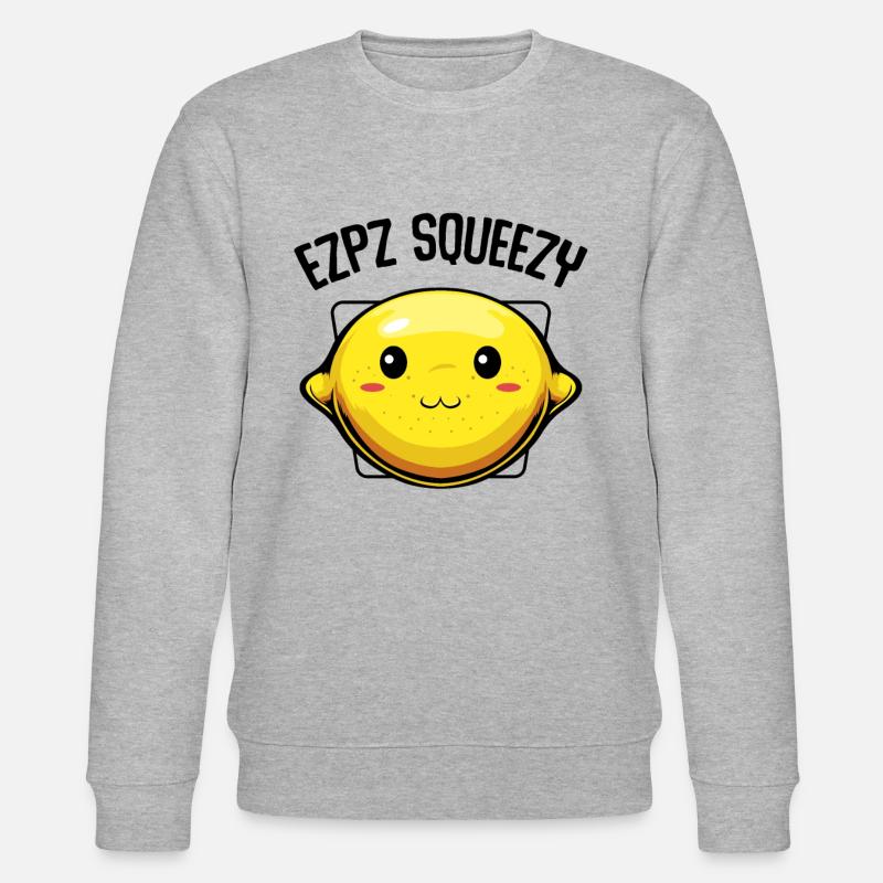 Fruit de citron - Sweat bio CHANGER Stanley/Stella Unisexe - gris chiné