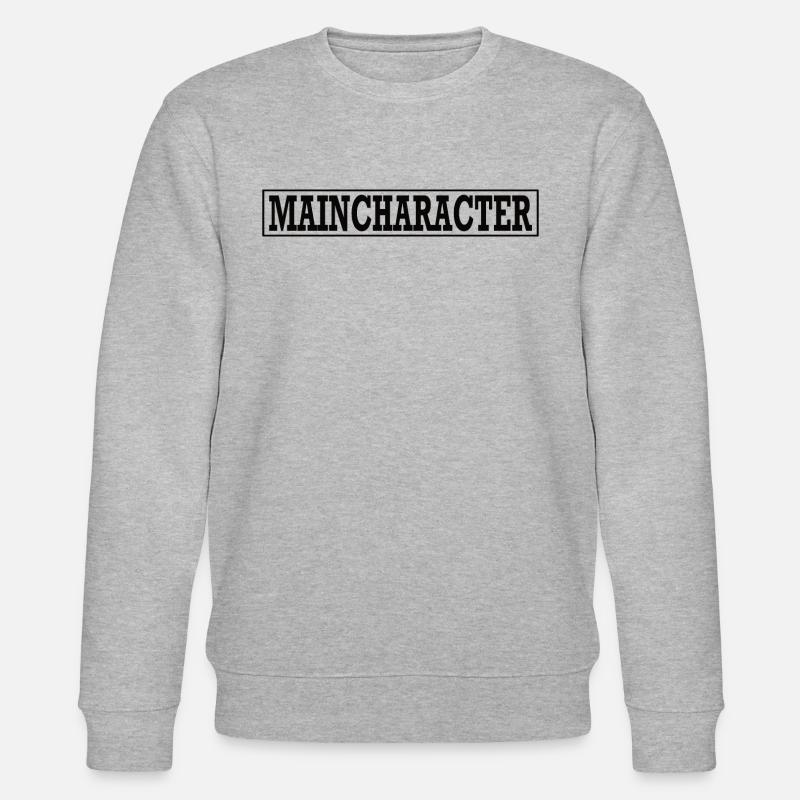 MAIN CHARACTER - Stanley/Stella Unisex Bio-Sweatshirt CHANGER  - Grau meliert