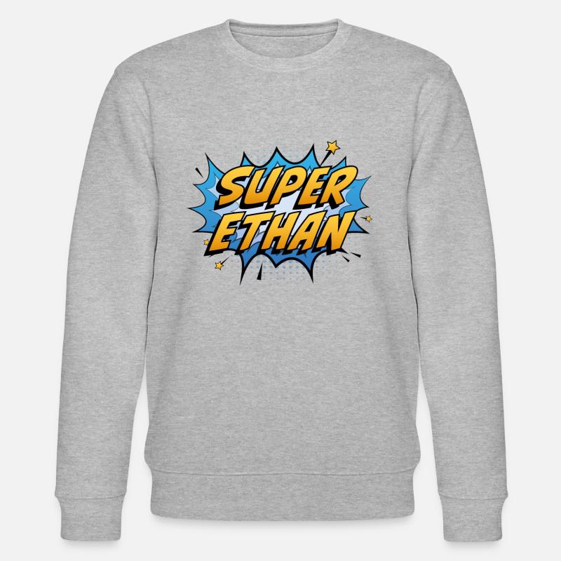 Super Ethan - Sweat bio CHANGER Stanley/Stella Unisexe - gris chiné