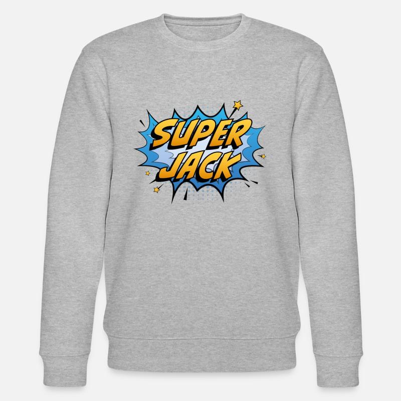 Super Jack - Sweat bio CHANGER Stanley/Stella Unisexe - gris chiné