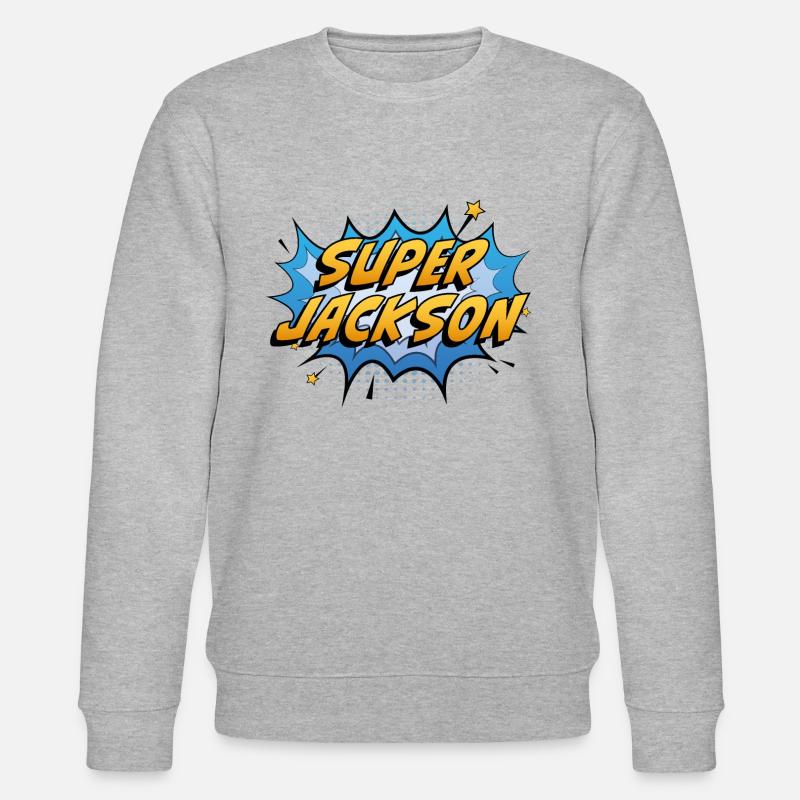 Super Jackson - Stanley/Stella Unisex Bio-Sweatshirt CHANGER  - Grau meliert