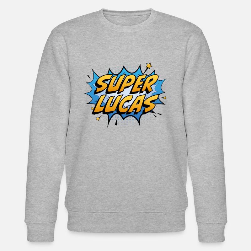 Super Lucas - Stanley/Stella Unisex Bio-Sweatshirt CHANGER  - Grau meliert