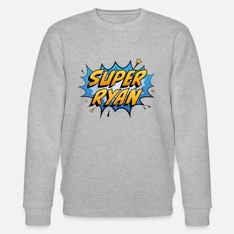 Super Ryan - Sweat bio CHANGER Stanley/Stella Unisexe - gris chiné